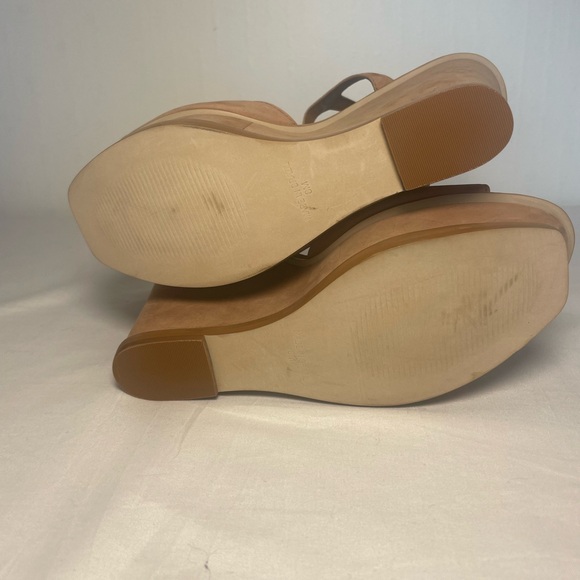 Steve Madden‎ Nude Wedge Sandals (NWOT) - Picture 3 of 4